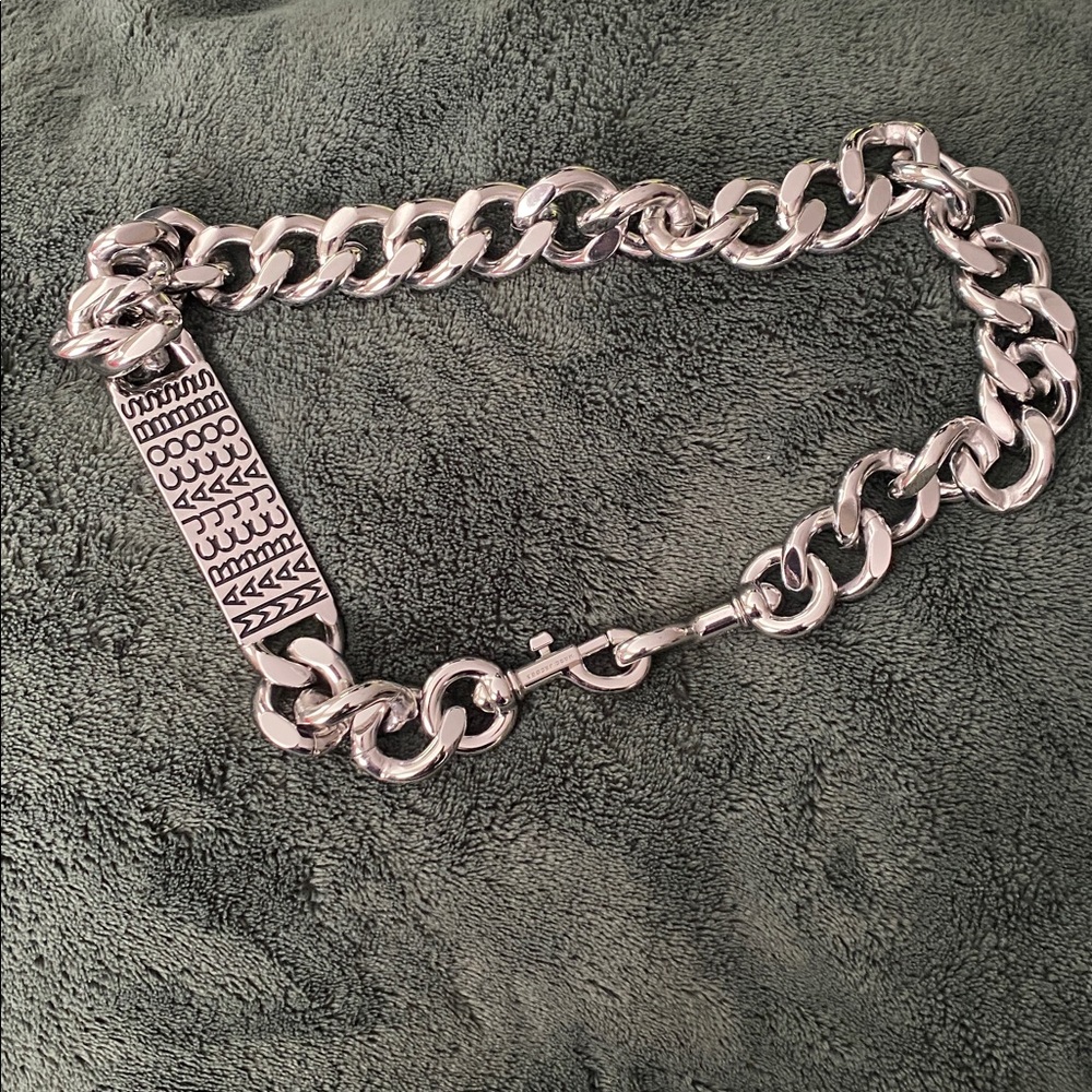 Marc Jacobs Chunky Silver Chain shoulder strap